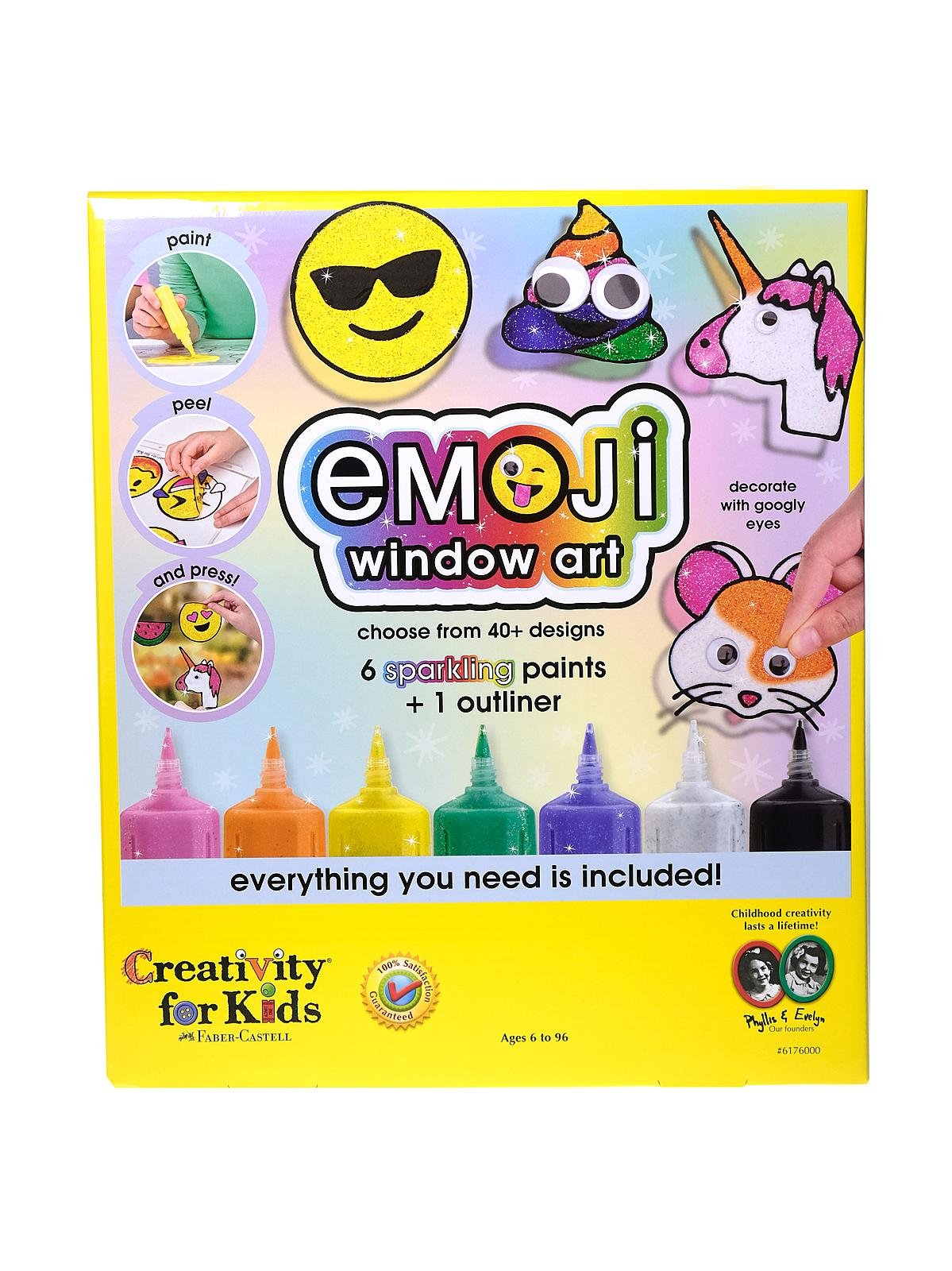 Creativity For Kids - Emoji Window Art