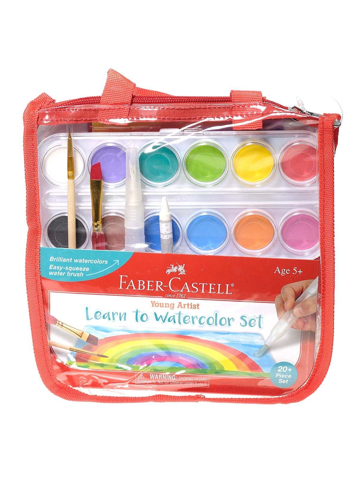 Faber-Castell - Young Artist Learn to Watercolor Set