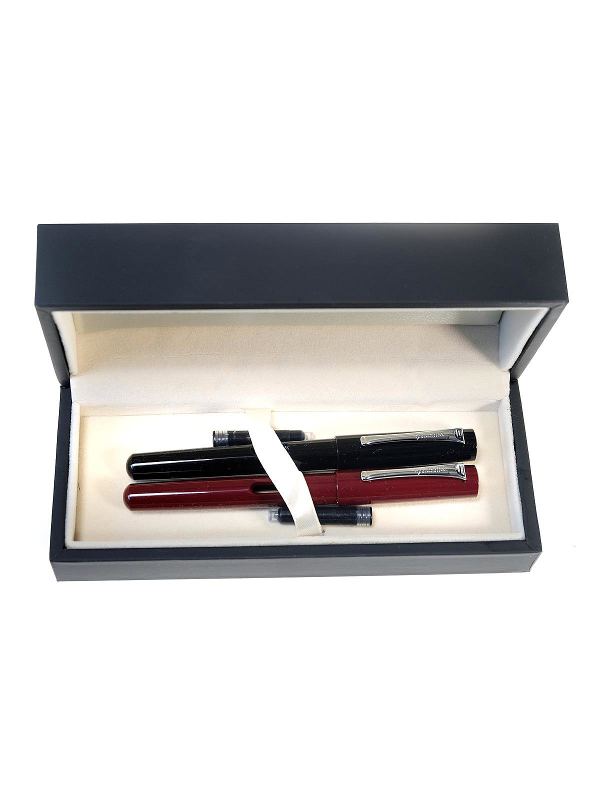 3-day Lead time Metal Rollerball & Ballpoint Pen Gift Set with pen gift box  - PEN GIFT SET I | brainchildusa
