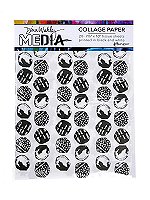 Dina Wakley Media Collage Papers