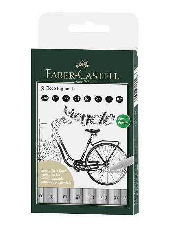 Faber-Castell - Ecco Pigment Fineliner Wallet Set