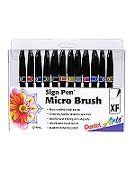 Arts Sign Pen Micro Brush Set