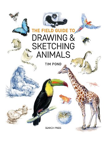 Search Press - The Field Guide to Drawing & Sketching Animals
