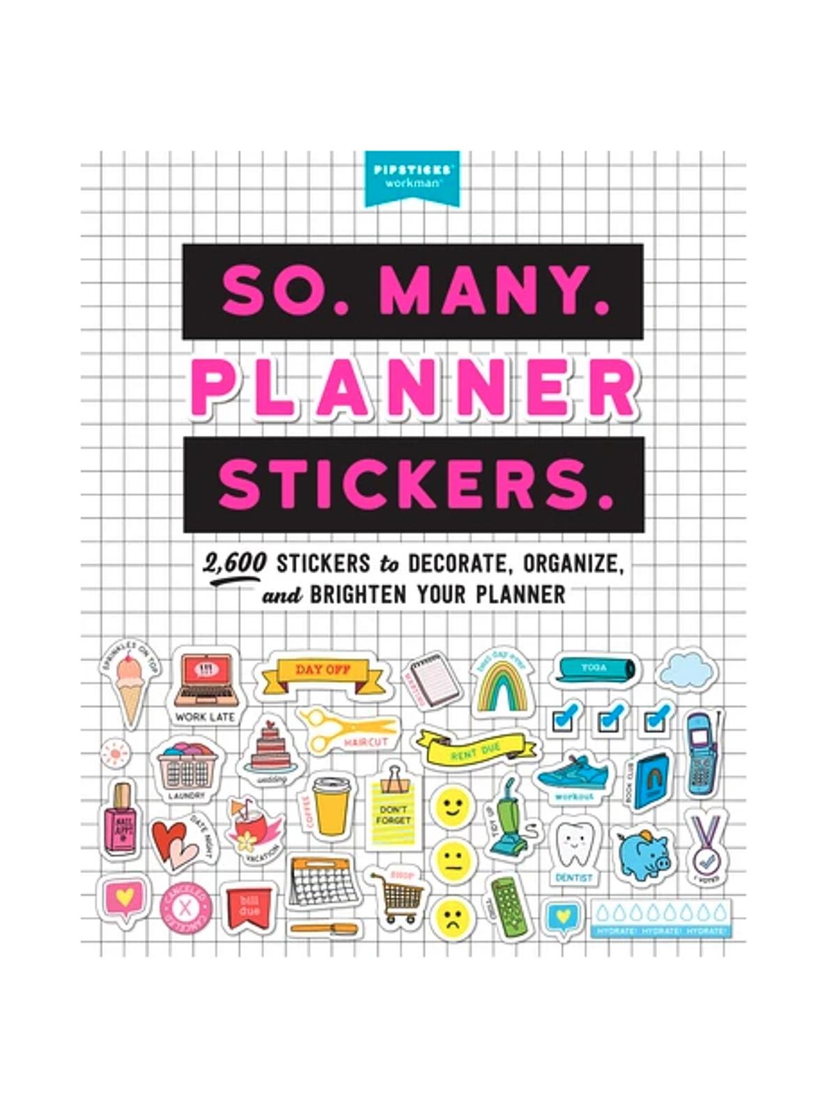Pipsticks+Workman - So Many Planner Stickers