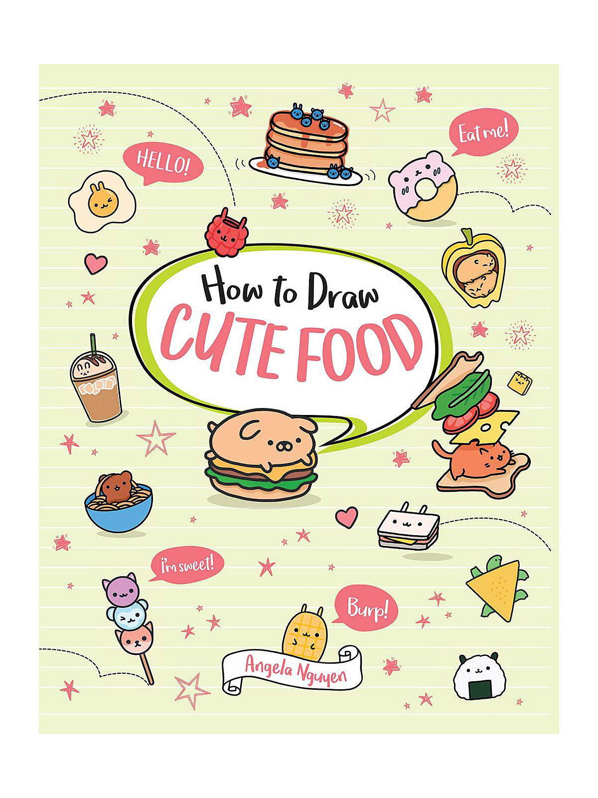 cute food drawing