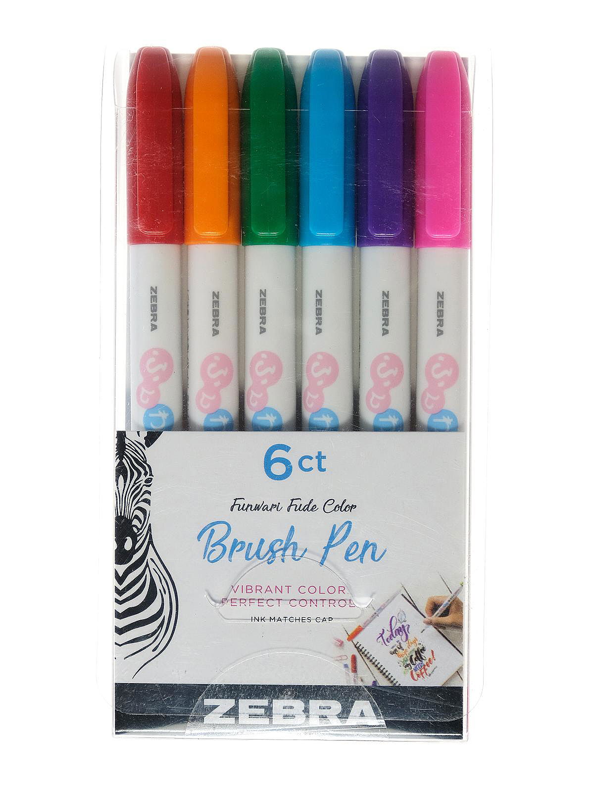 Zebra Mildliner Double-Ended Brush Pen- Set of 15