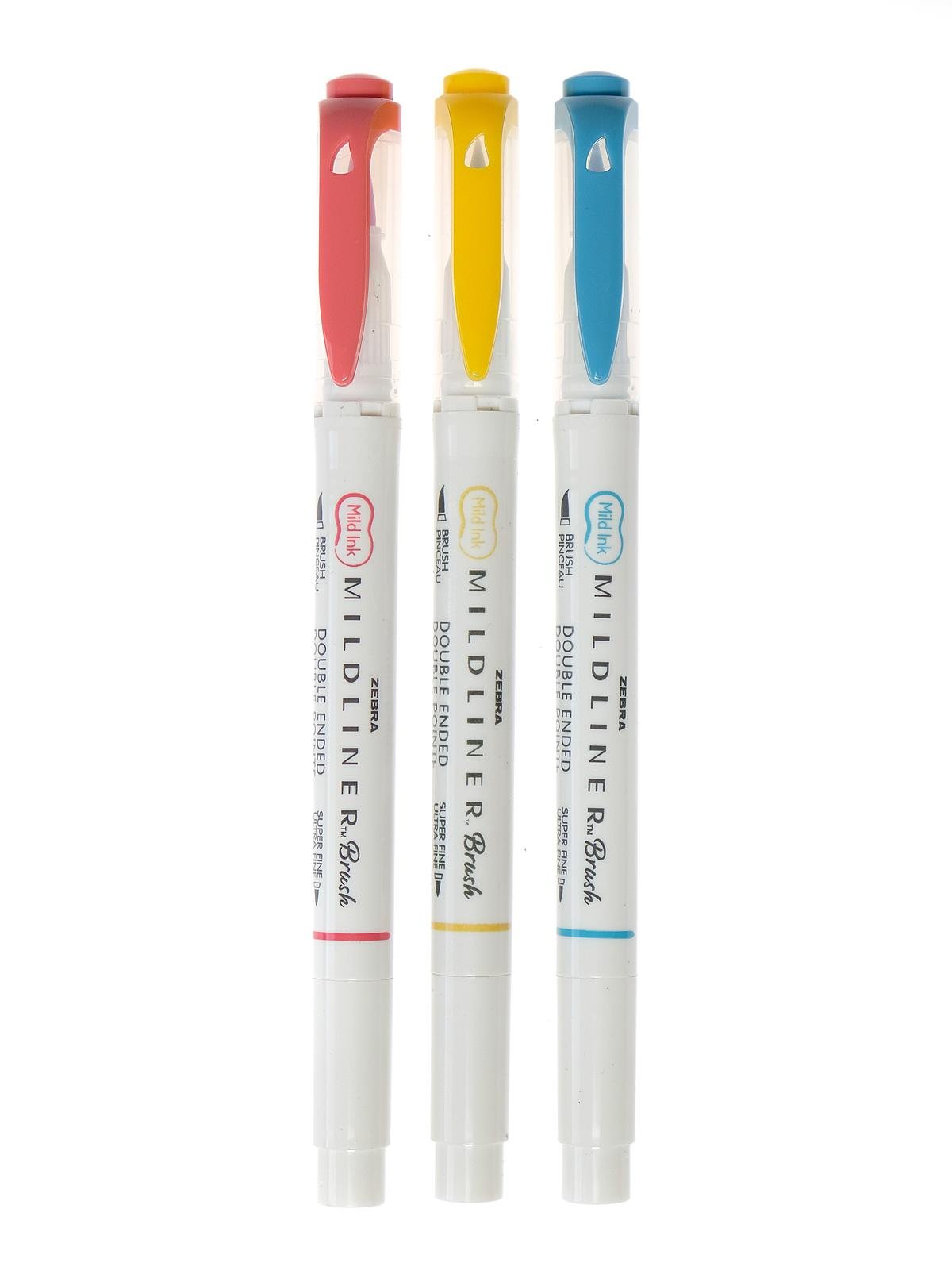 Zebra Pens - Mildliner Double Ended Brush Pens