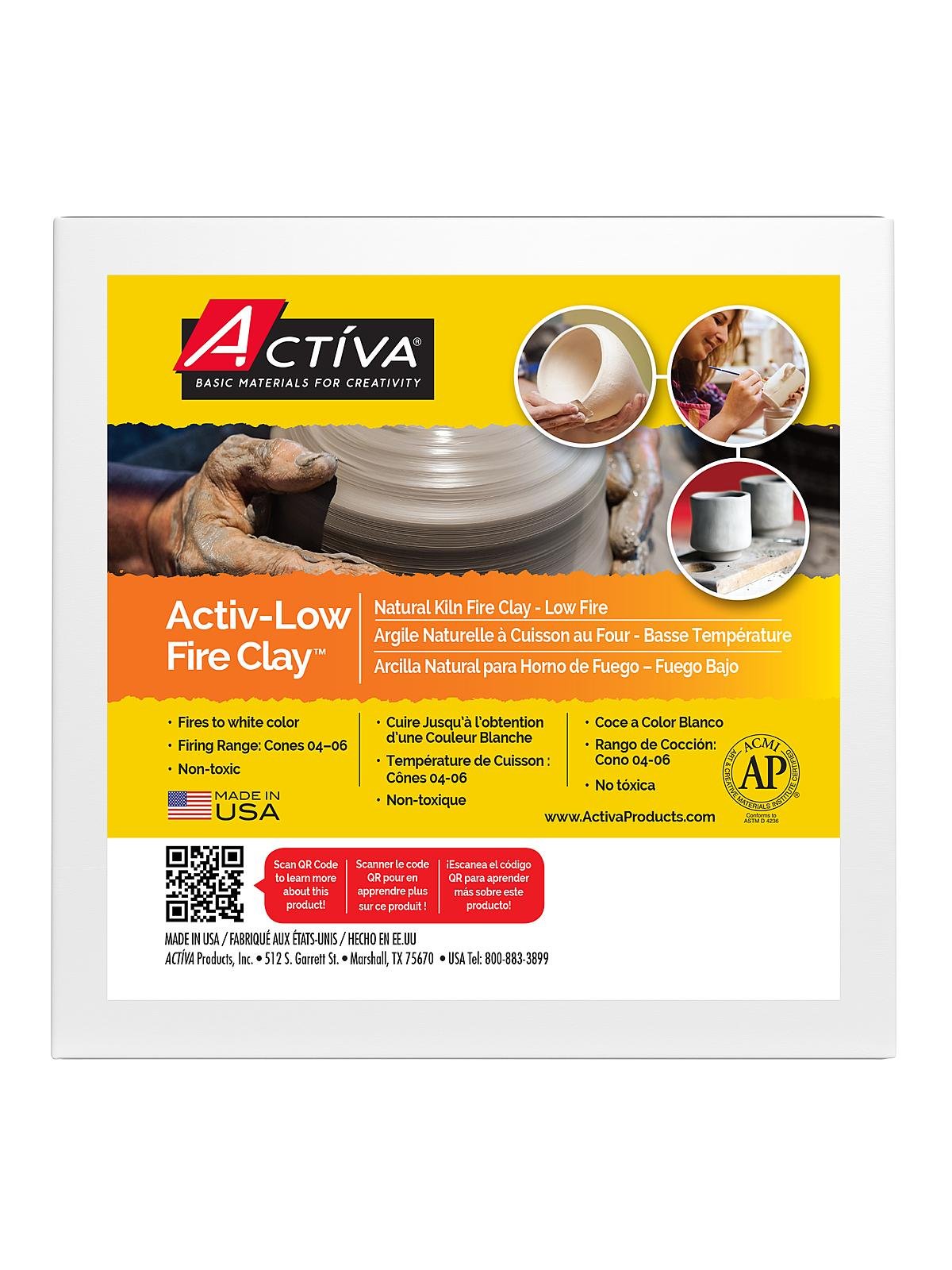 Activa Products - Activ-Low Fire Clay