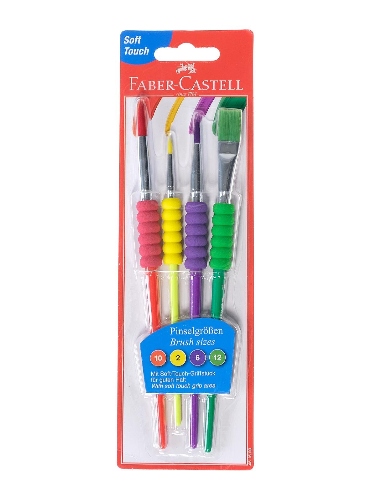 Faber-Castell - Soft Grip Paint Brushes