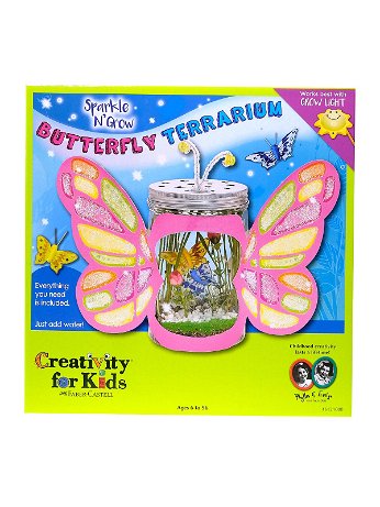 Creativity For Kids - Sparkle n' Grow Butterfly Terrarium