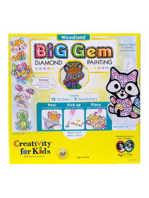 Creativity For Kids Big Gem Diamond Painting Woodland