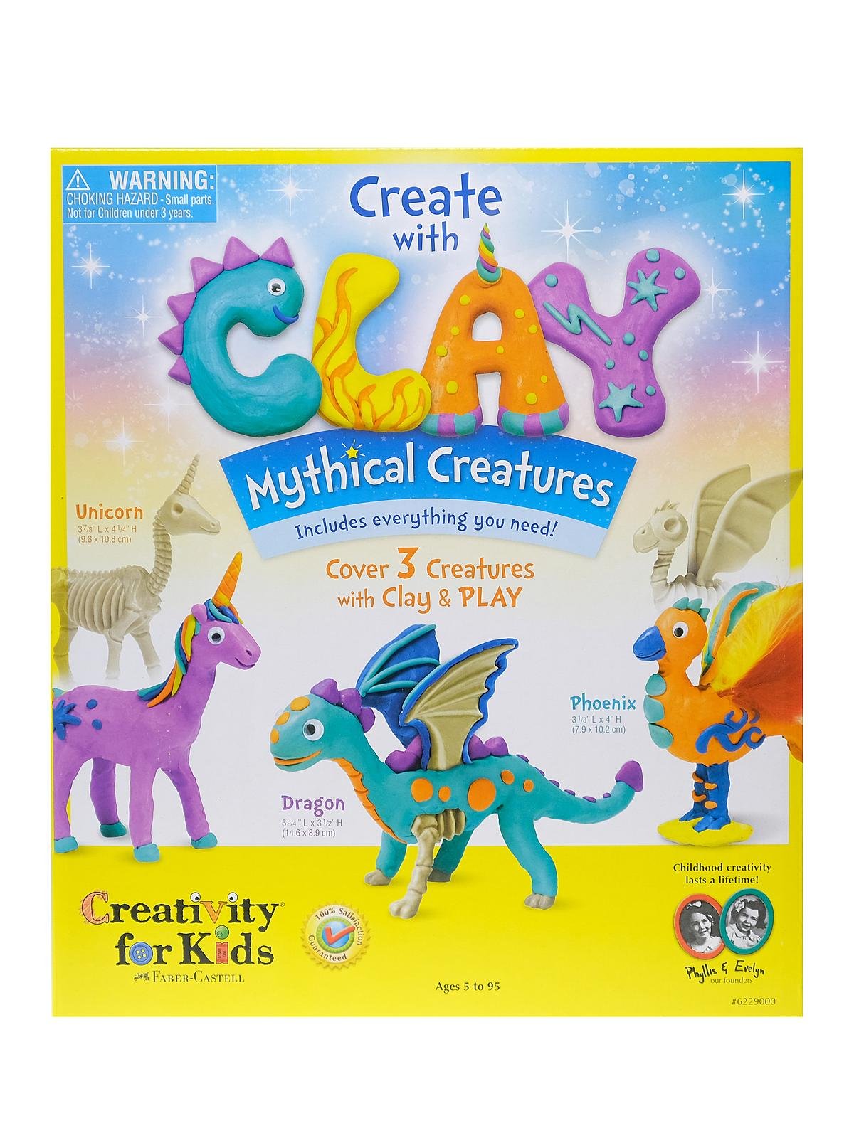 Creativity For Kids - Create with Clay Mythical Creatures