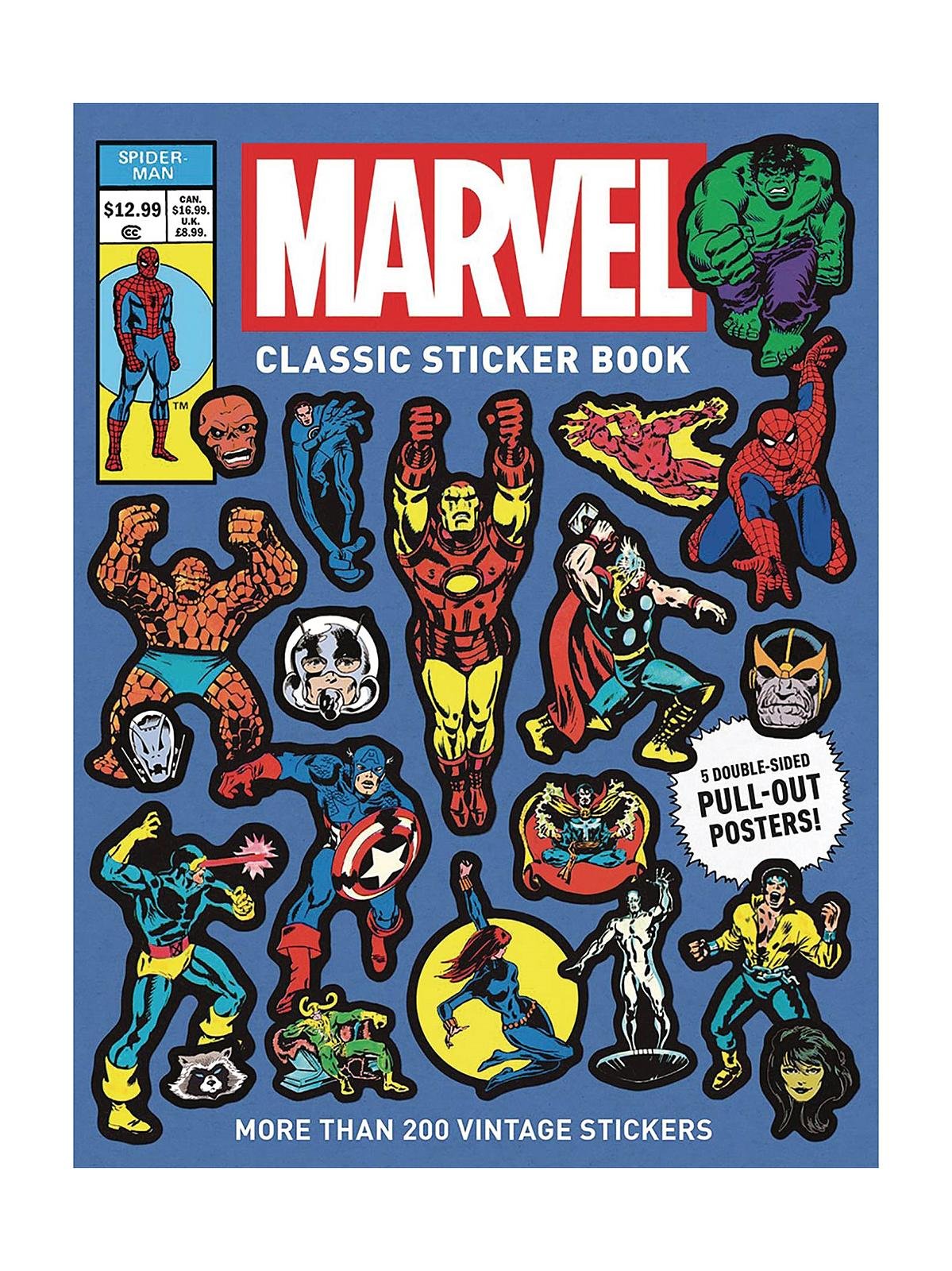 Abrams Books - Marvel Classic Sticker Book