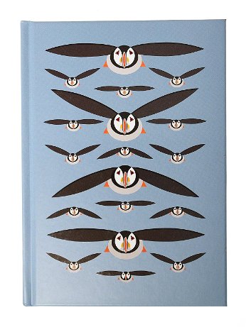 Quadrille - Flying Puffin Hardback Notebook