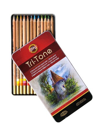 Koh-I-Noor - Tri-tone Multi-colored Pencils