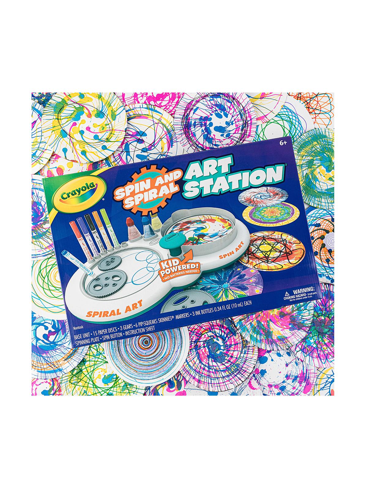 Crayola Spin And Spiral Art Station MisterArt Com   G22254 