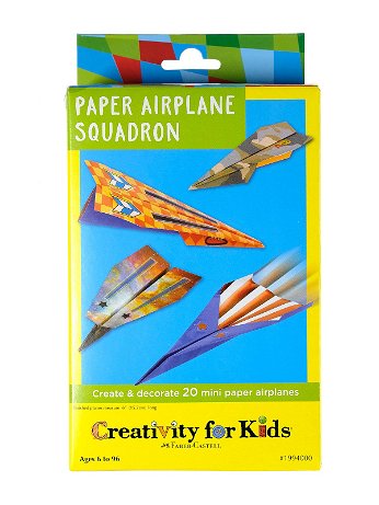 Creativity For Kids - Paper Airplane Squadron Mini Kit
