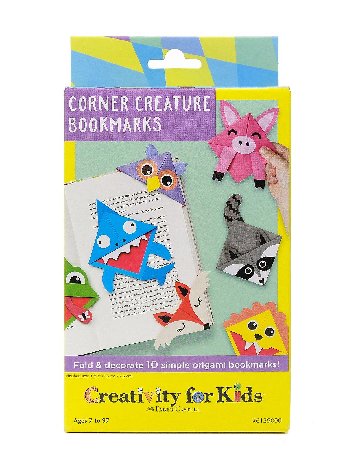 Creativity For Kids - Corner Creature Bookmarks Mini Kit