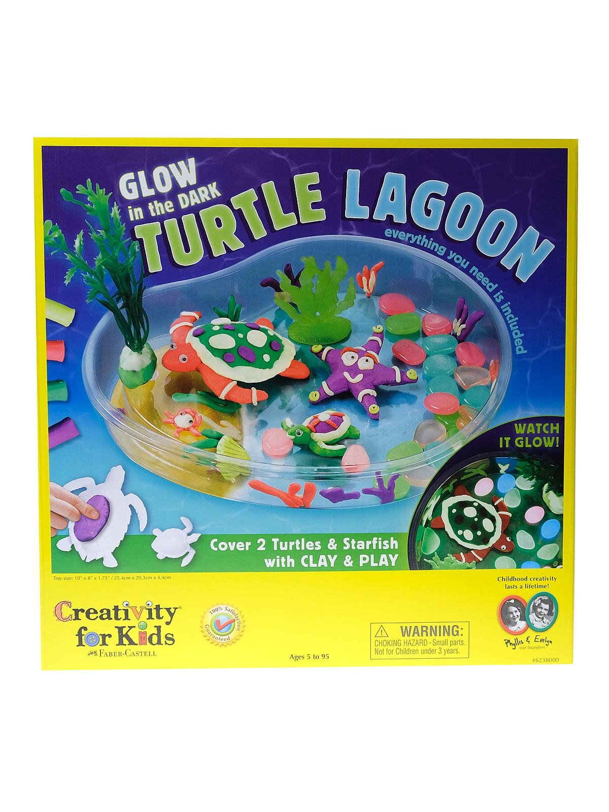 Creativity For Kids - Glow in the Dark Turtle Lagoon