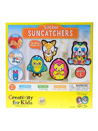 Creativity For Kids - Sticker Suncatchers