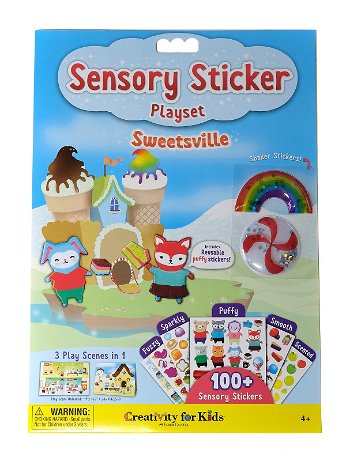 Creativity For Kids - Sensory Sticker Sweetsville