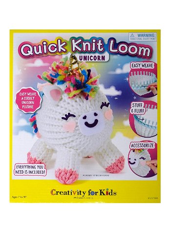 Creativity For Kids - Quick Knit Loom Unicorn