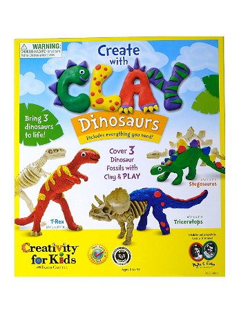 Creativity For Kids - Create with Clay Dinosaurs