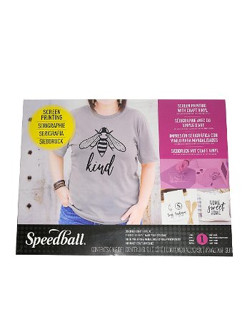 Speedball - Beginner Screen Printing Craft Vinyl Kit
