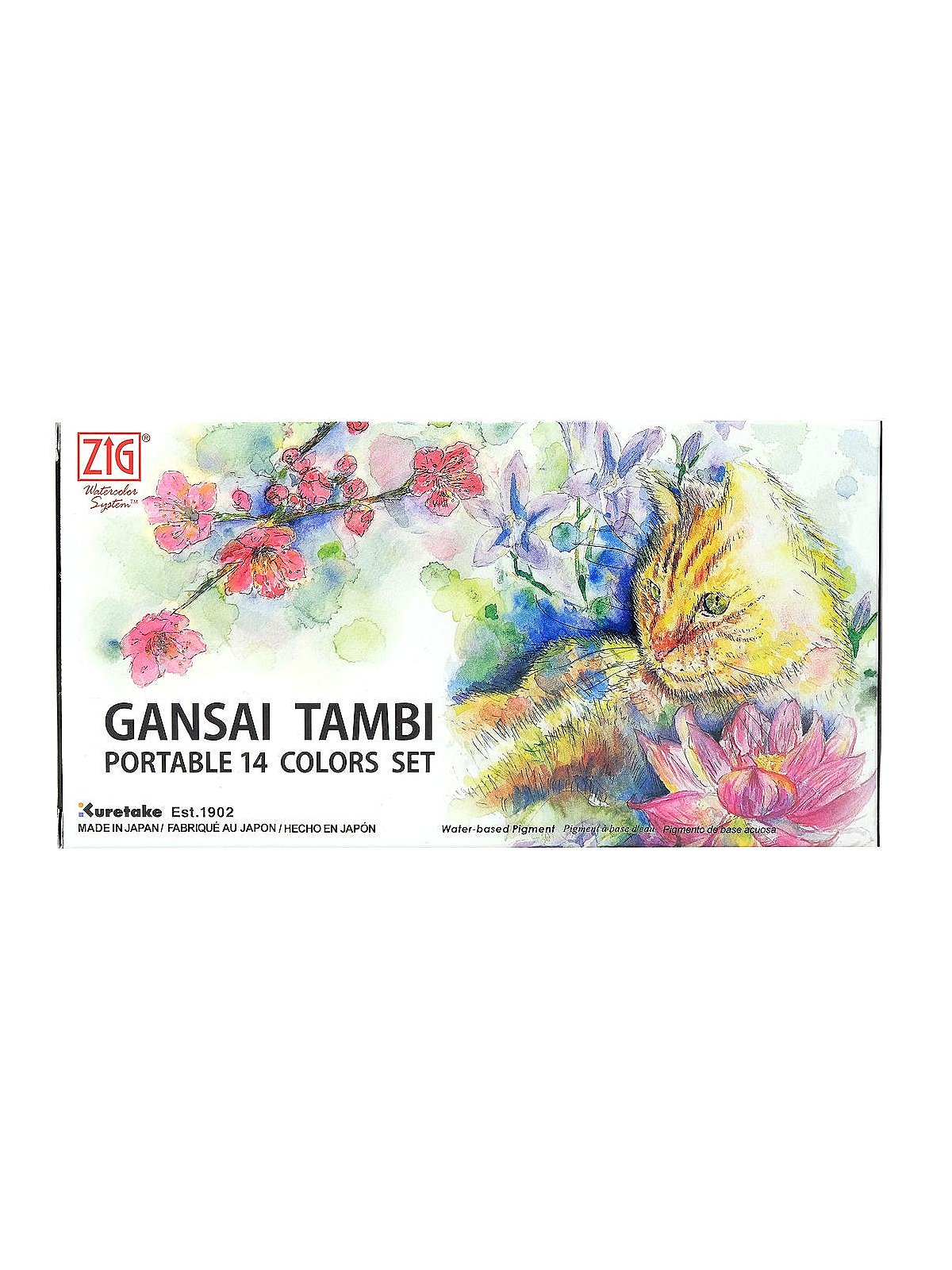 ZIG Kuretake Gansai Tambi Aquarelle 48-set