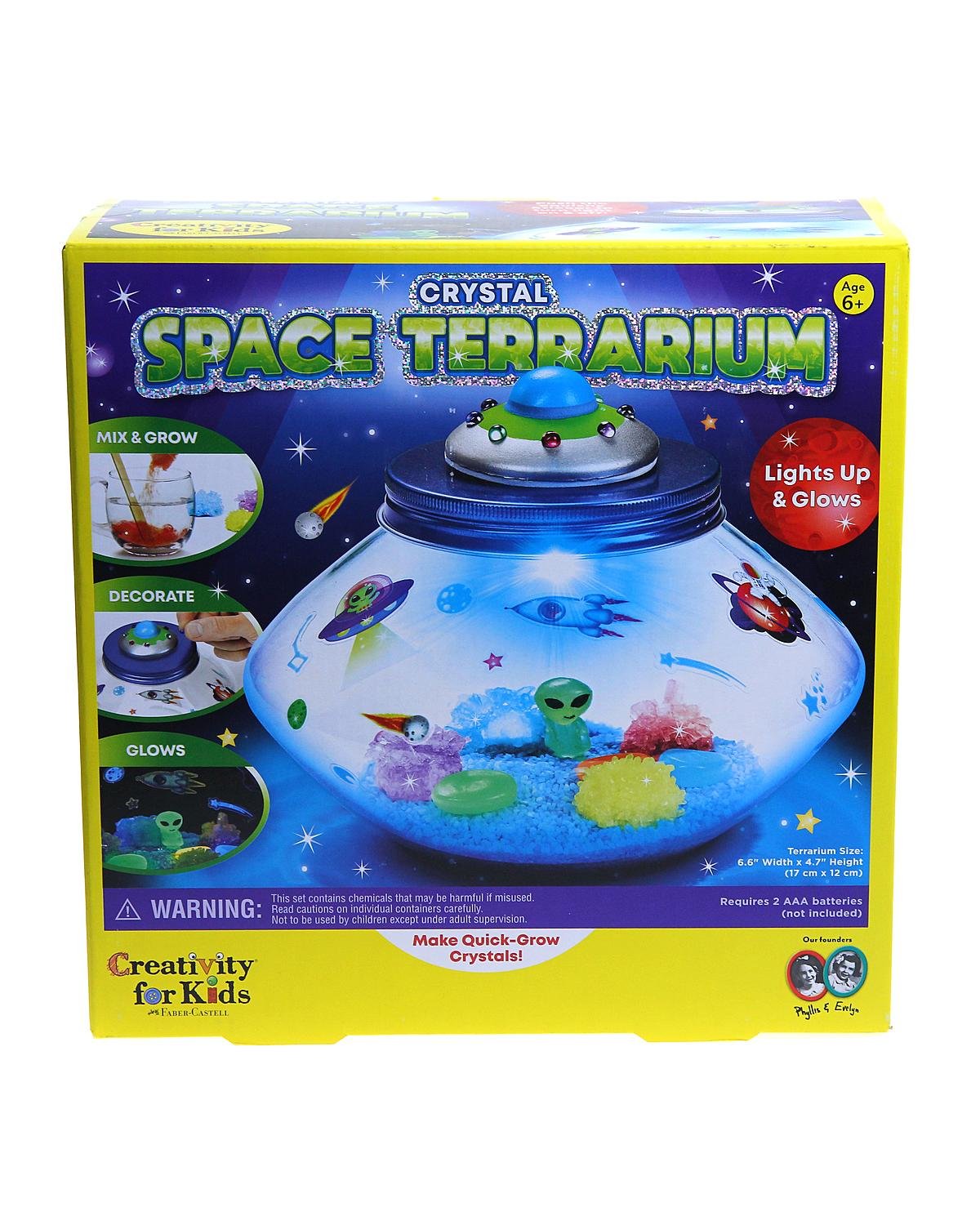 Creativity For Kids - Crystal Space Terrarium