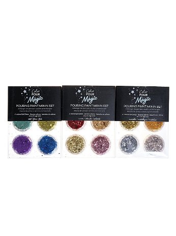 American Crafts - Color Pour Magic Mix-In Foil Flakes Set
