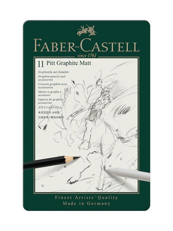 Faber-Castell - Pitt Graphite Matt Pencil Sets