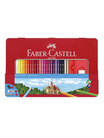 Faber-Castell 48 Classic Color Pencil and Sketching Tin Set