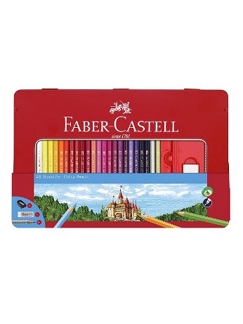 Faber-Castell - 48 Classic Color Pencil and Sketching Tin Set
