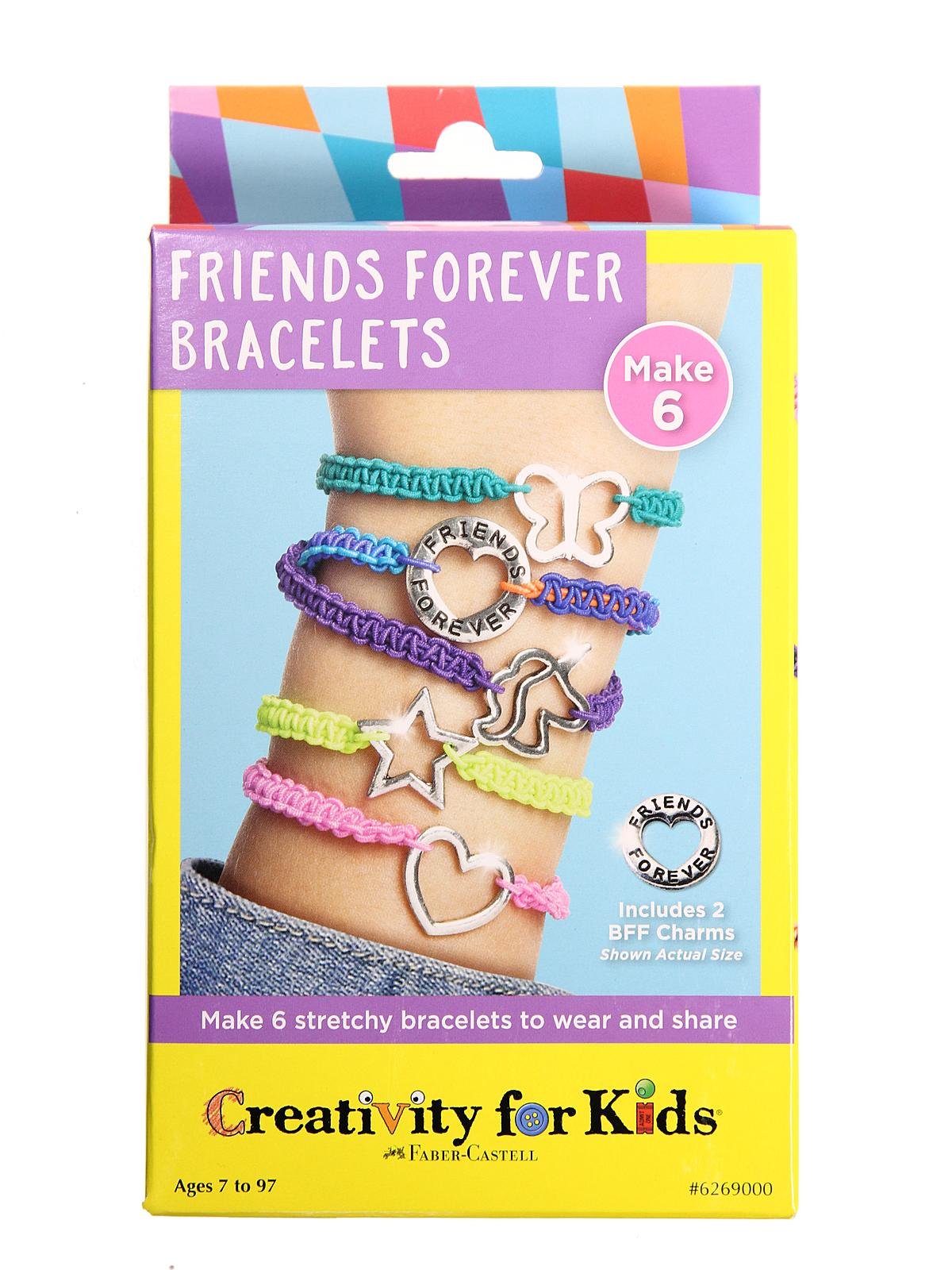 Creativity For Kids - Friends Forever Bracelets Mini Kit