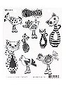 Dylusions Cling Mount Rubber Stamps