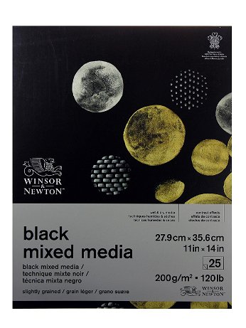 Winsor & Newton - Mixed Media Black Pads