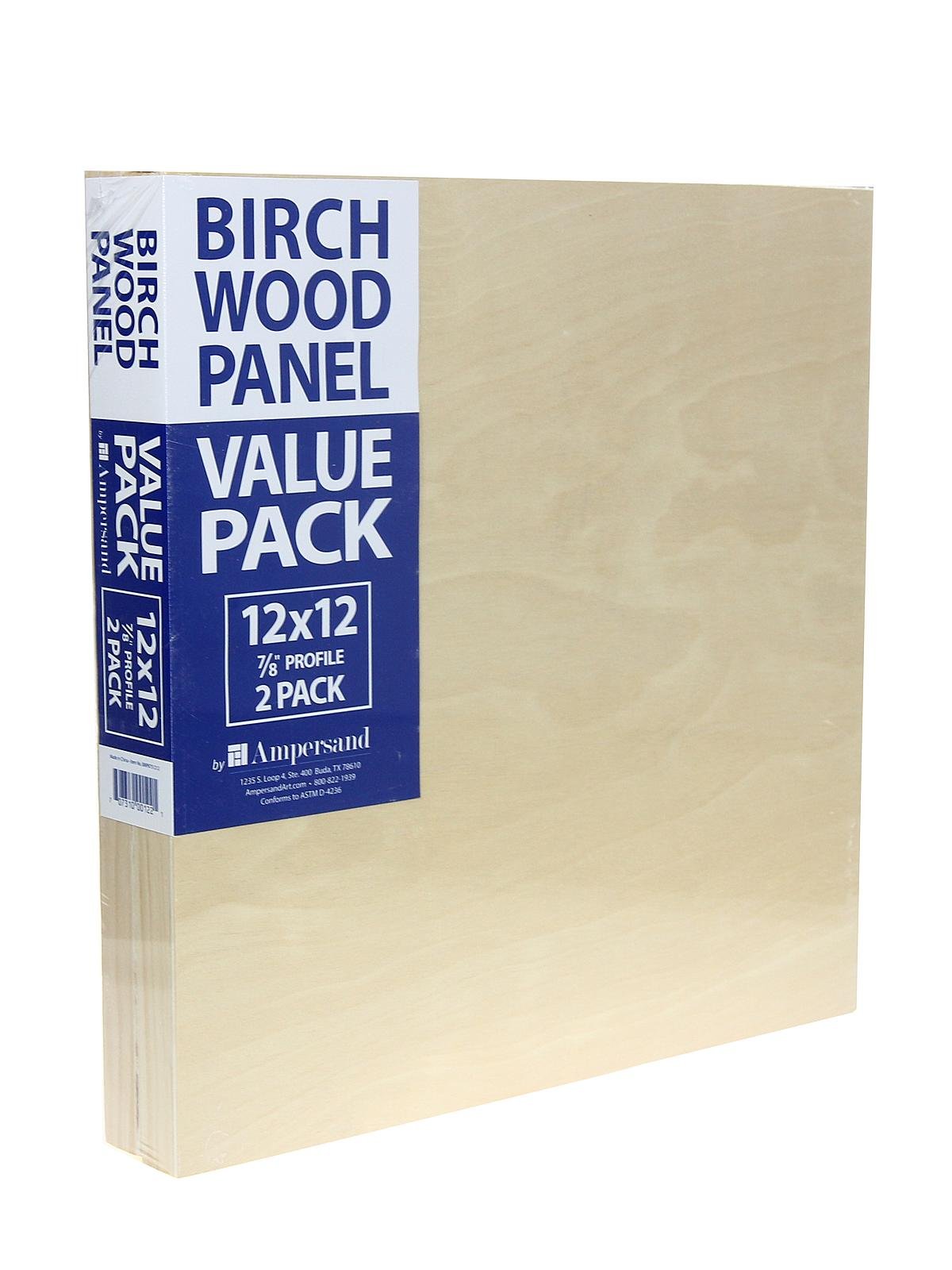 Ampersand - Birch Wood Panel Value Packs