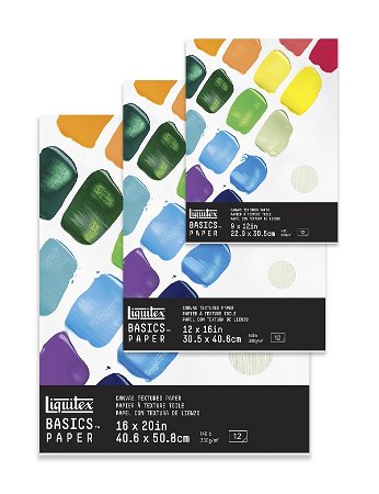 Liquitex - BASICS Acrylic Canvas Textured Paper Pads