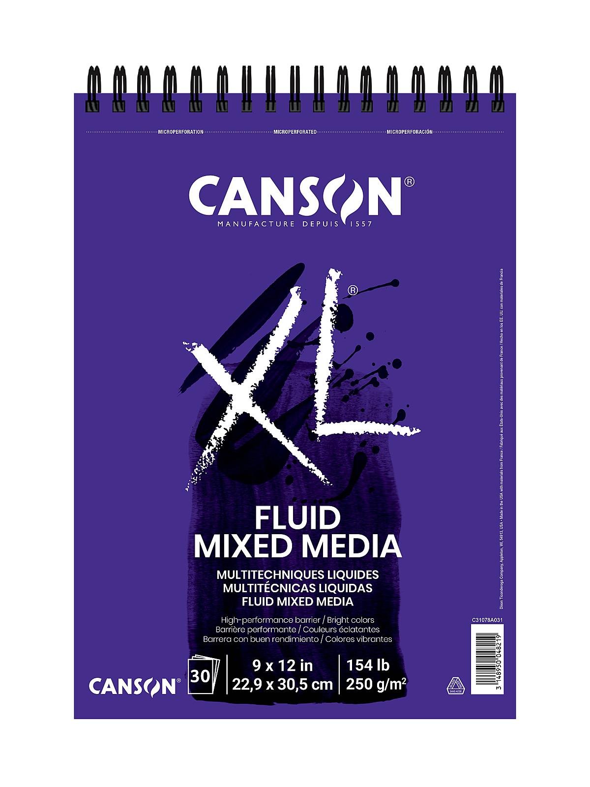 Canson - XL Fluid Mixed Media Pads