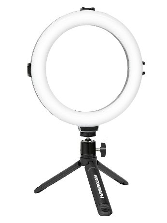 Artograph - Mini 8-inch Ring Light with Desk Stand