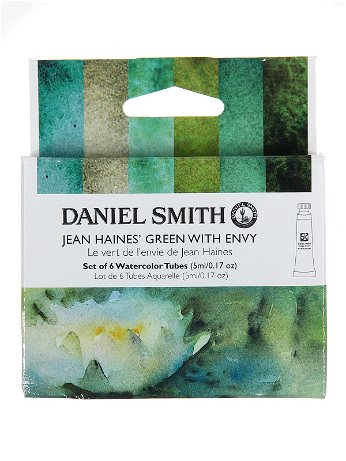 Daniel Smith - Jean Haines' Green With Envy 5ml Watercolor Set