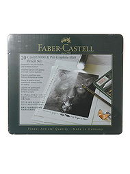 Pitt Graphite Matte and Castell 9000 Set