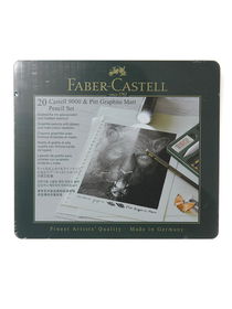 Faber-Castell Pitt Graphite Matte and Castell 9000 Set