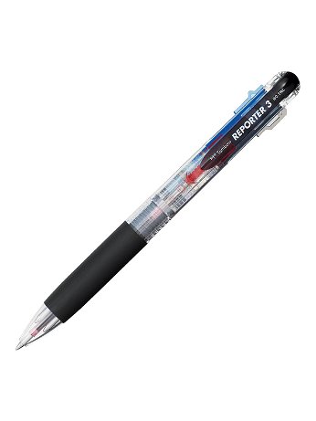 Tombow - Reporter 3-Color Retractable Ballpoint Pen