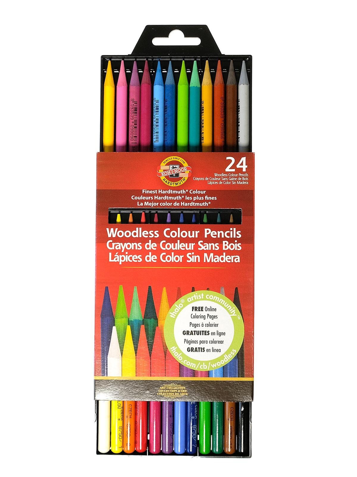 Koh-I-Noor - Progresso Woodless Colour Pencils