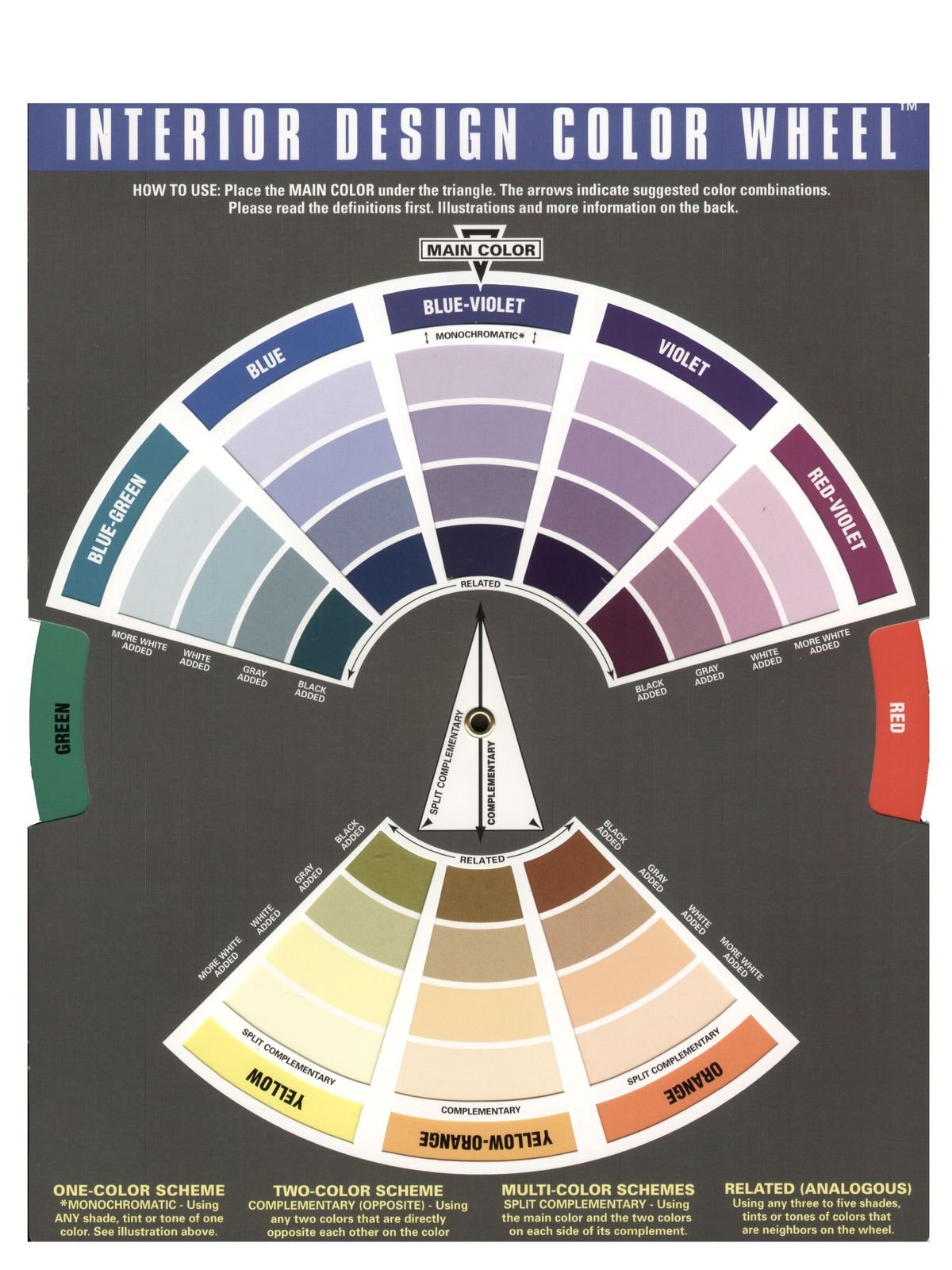 The Color Wheel Company - Interior Design Wheel