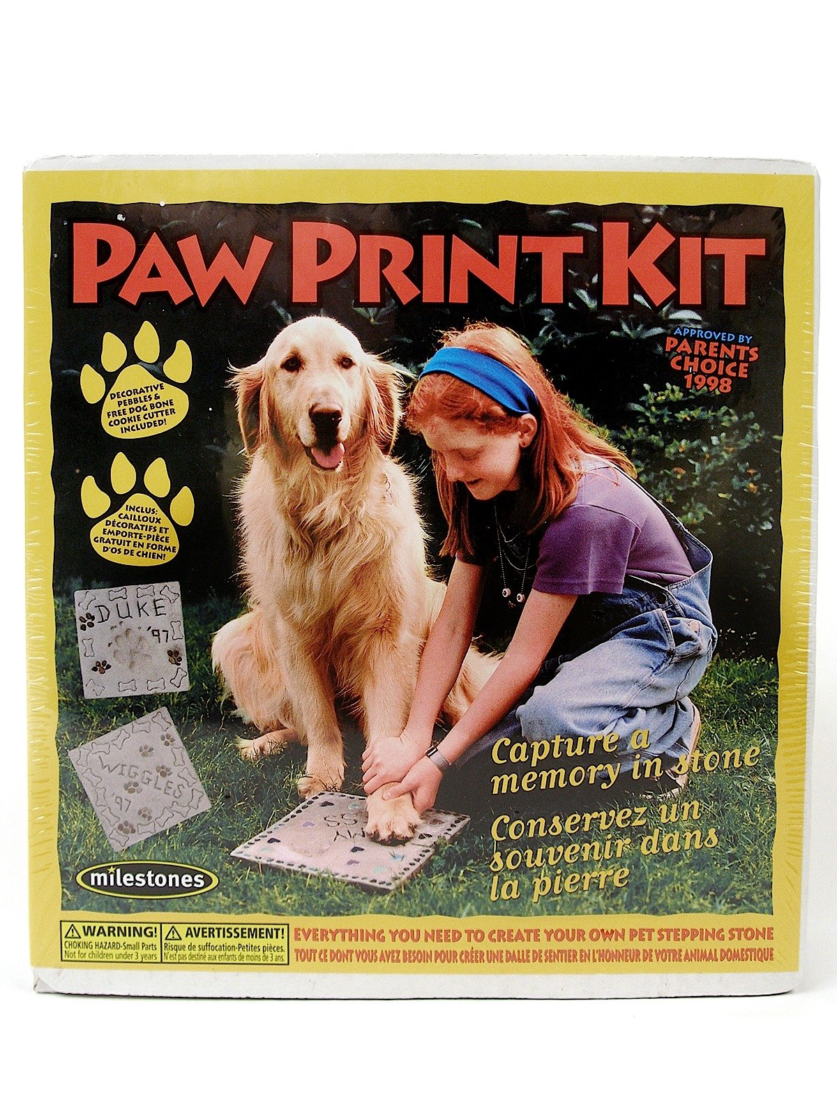 Milestones - Dog Paw Print Kit