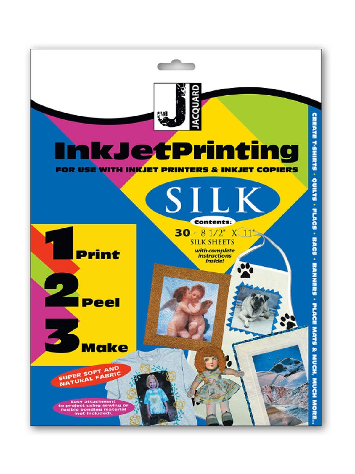 Jacquard - Print on Silk