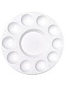 Plastic 10 Well Round Tray
